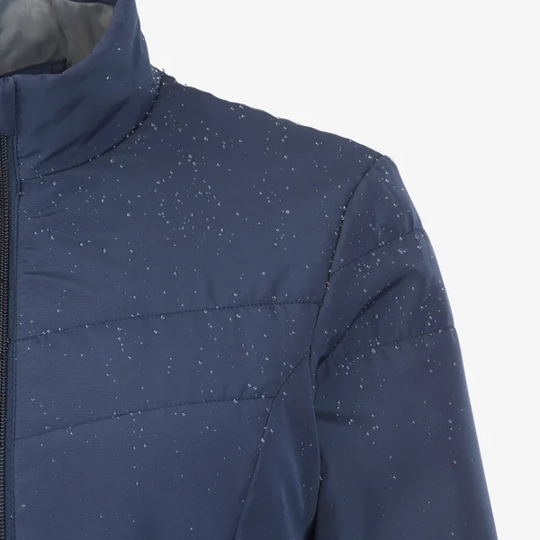 Doudoune de trek synthétique femme, MT50 5°C bleu