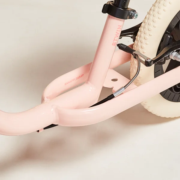 Draisienne enfant 10 pouces runride 500 rose/beige