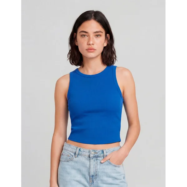 Débardeur dos nageur Bleu foncé