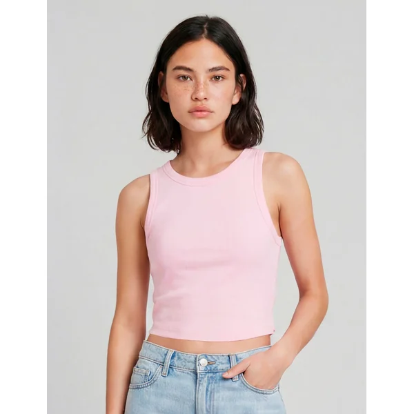 Débardeur dos nageur Rose pâle