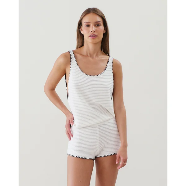 Débardeur en crochet