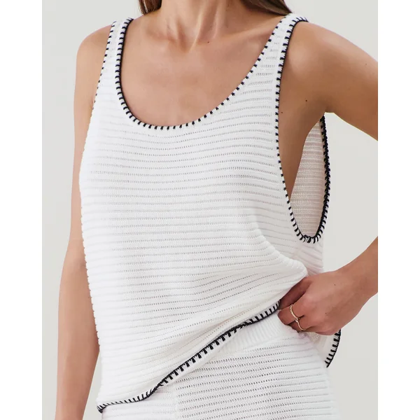 Débardeur en crochet