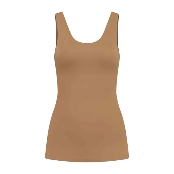 Débardeur invisible Marron Bye Bra Invisible Shapewear Bye Bra
