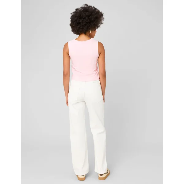 Débardeur uni Rose pâle