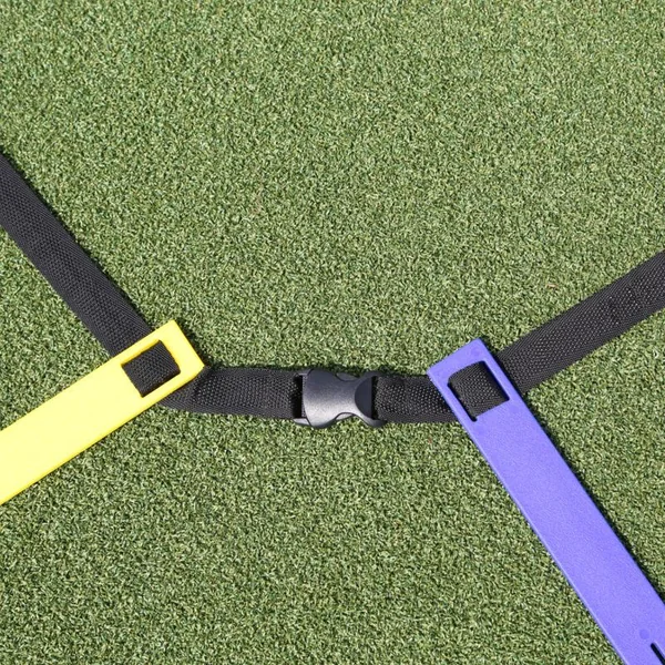 Echelle de rythme en croix Tremblay 4 m - Multicolore