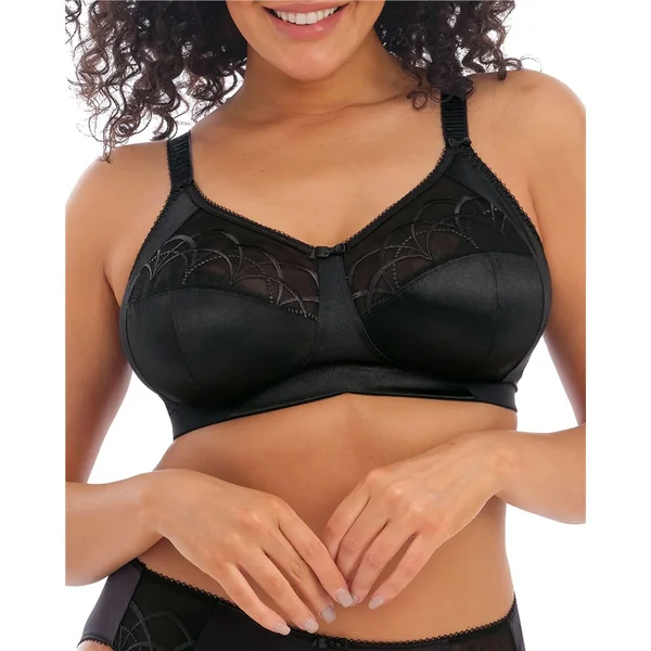 Elomi - Soutien-gorge sans armature 48 (110) FF Noir Cate
