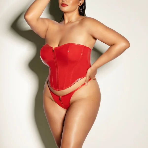 Ensembe Bustier et Culotte assortie - Rouge OH LÀ LÀ CHÉRI