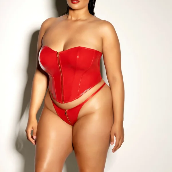 Ensembe Bustier et Culotte assortie - Rouge OH LÀ LÀ CHÉRI