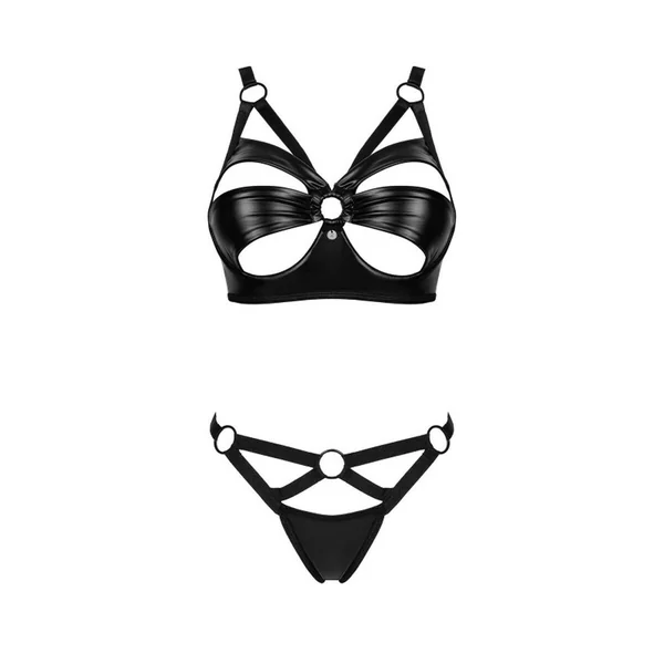 Ensemble 2 pièces noir Obsessive
