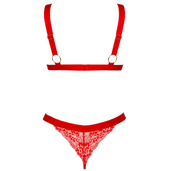 Ensemble 2 pièces rouge Obsessive
