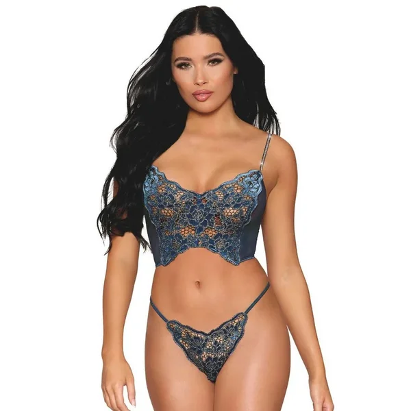 Ensemble bustier Velvet Twilight