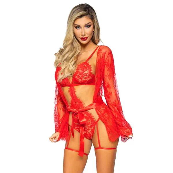 Ensemble cadeau déshabillé + body