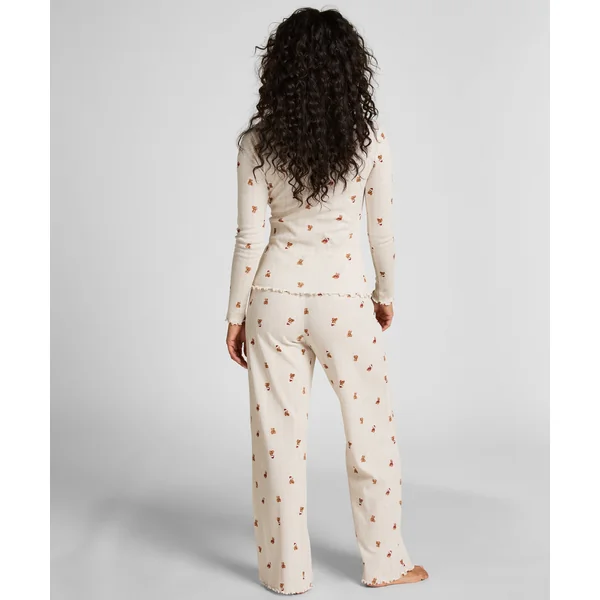 Ensemble de Pyjamas Pointelle - Blanc