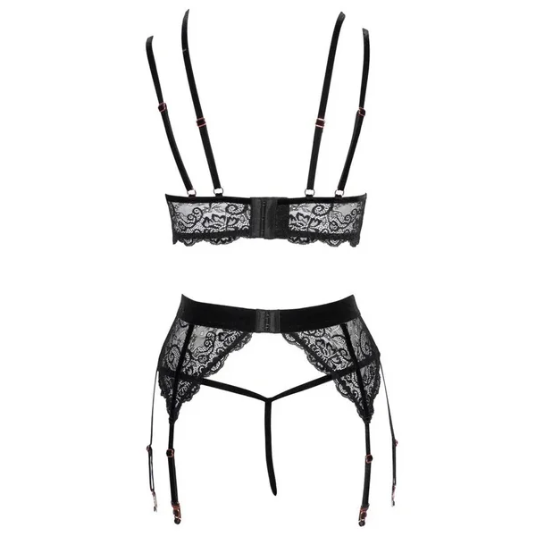 Ensemble dentelle ouverte