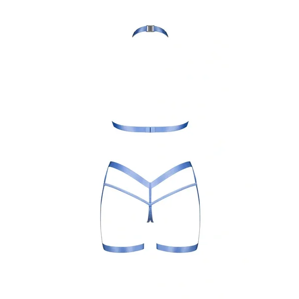 Ensemble harnais bleu Shaderi