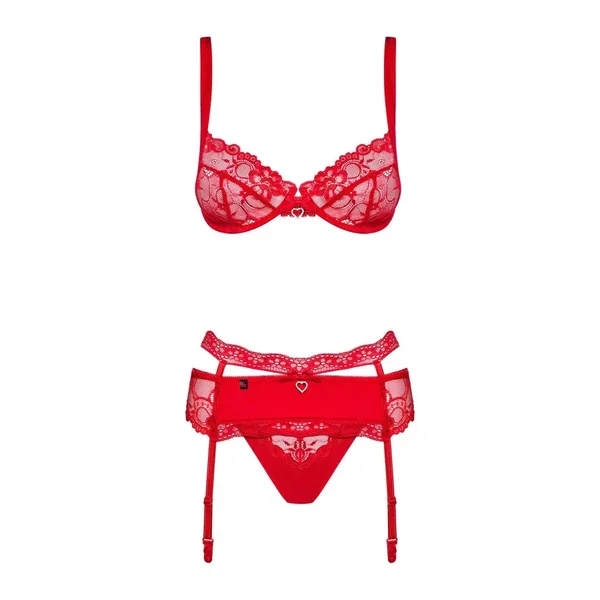 Ensemble Heartina rouge