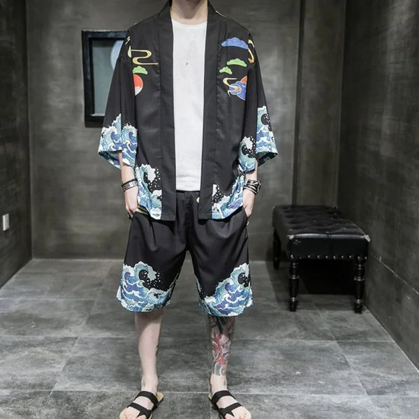 Ensemble Kimono Japonais Koi