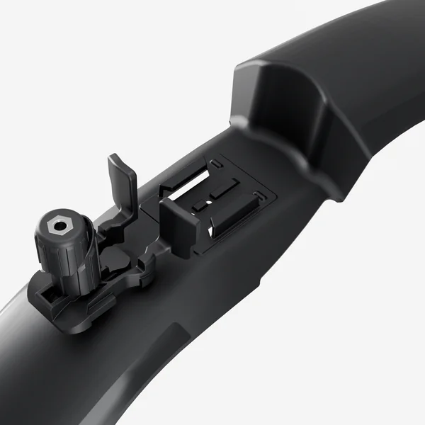 ENSEMBLE KIT GARDE-BOUE VÉLO VTT AVANT-ARRIÈRE RIGIDE V3 NOIR 26" - 27,5" - 29"