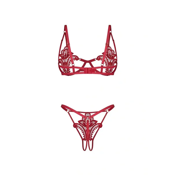 Ensemble Luise Sublim rouge