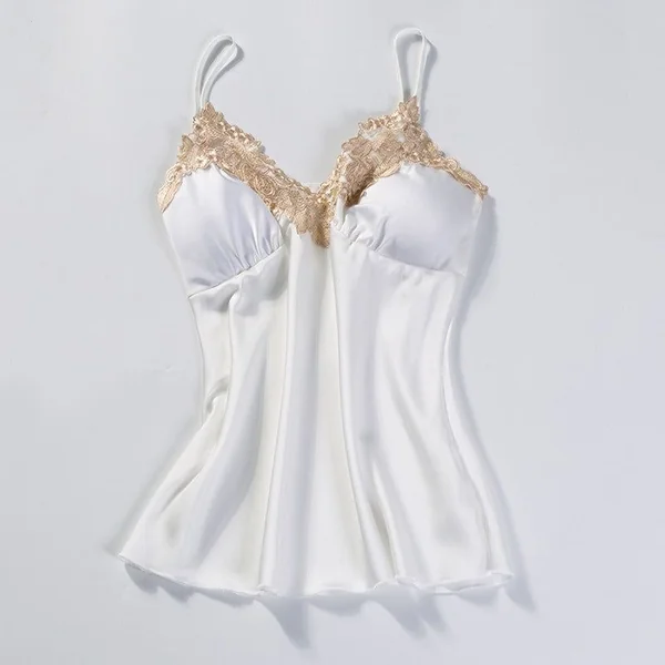 Ensemble Nuisette Et Kimono Blanc