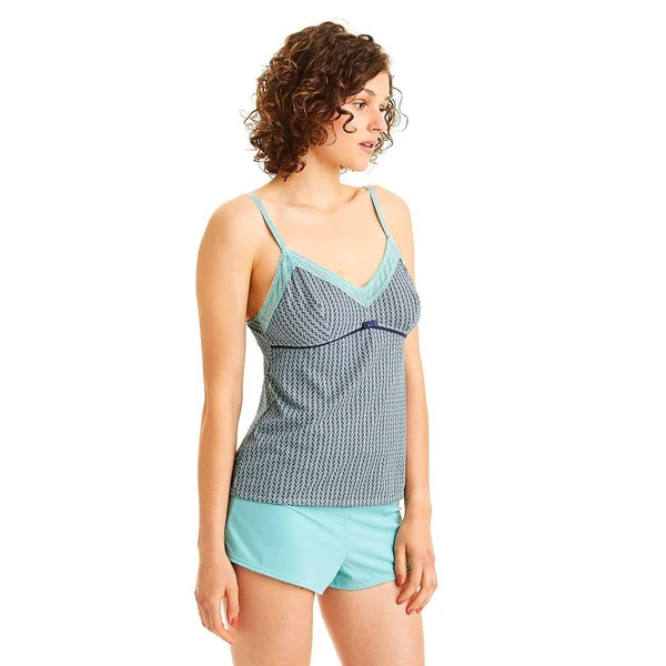 Ensemble pyjama - Caraco et short Bleu Pomm Poire Pomm Poire
