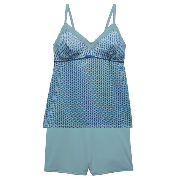 Ensemble pyjama - Caraco et short Bleu Pomm Poire Pomm Poire