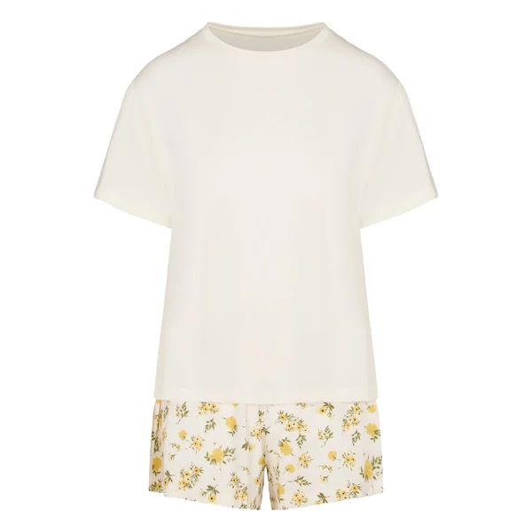 Ensemble Pyjama Daisy - Blanc