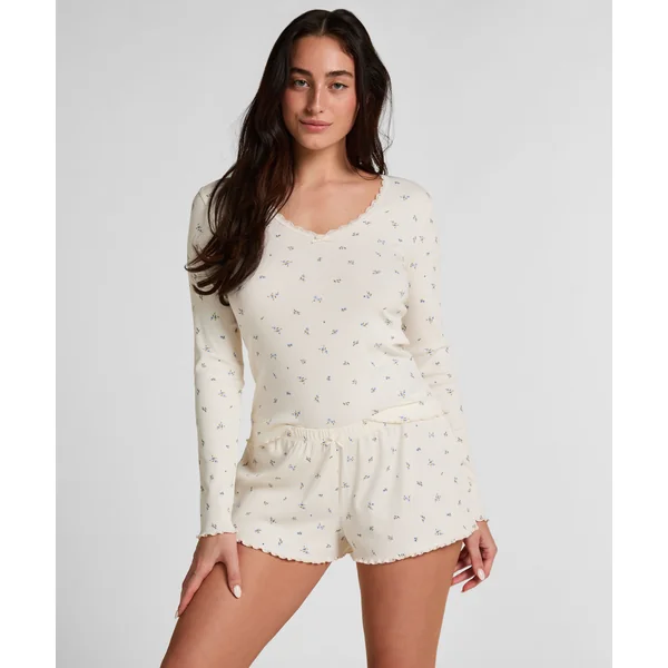 Ensemble Pyjama Daisy - Blanc