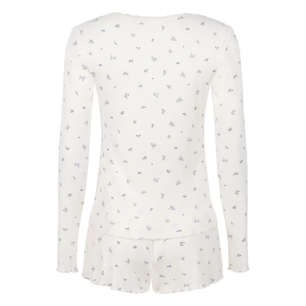 Ensemble Pyjama Daisy - Blanc