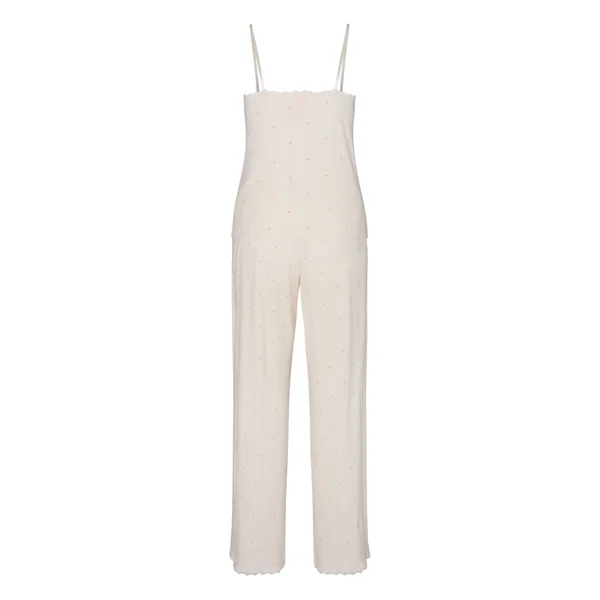 Ensemble Pyjama Pointelle - Blanc