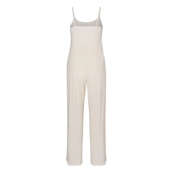 Ensemble Pyjama Pointelle - Blanc