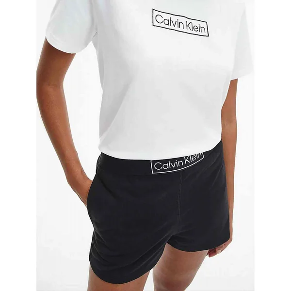 Ensemble pyjama top et short - Noir en coton Calvin Klein Underwear