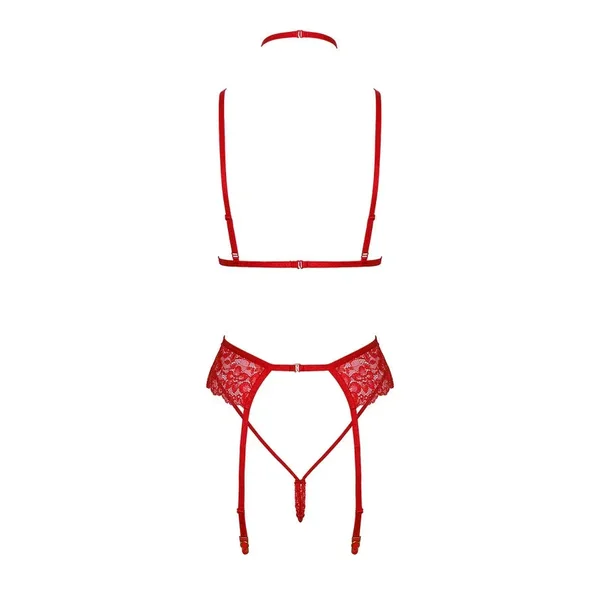 Ensemble Red Lace Kiss 243