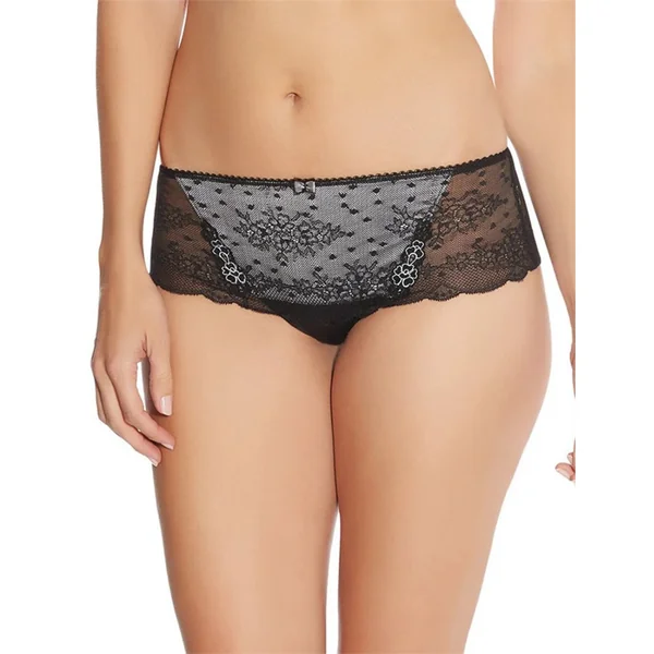 Fantasie - Culotte haute Noir Medium Ivana