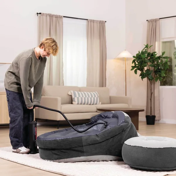 Fauteuil & Pouf Ultra lounge