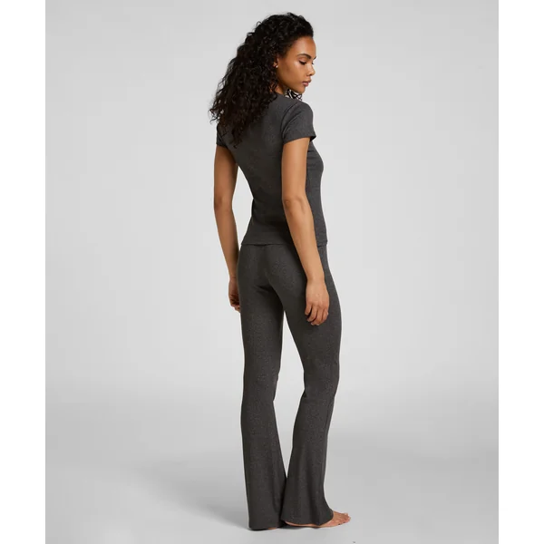 Flared Lounge Pants - Gris