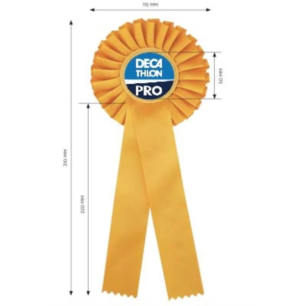 Flot de récompense équitation - Blanc Personnalisé Couleur