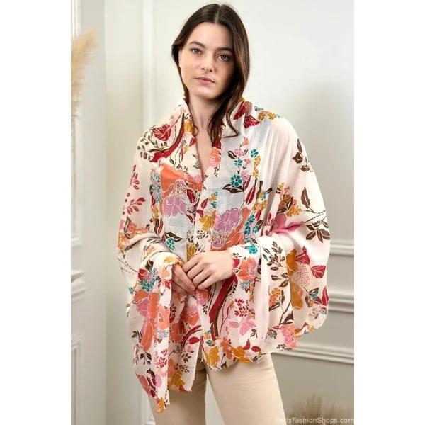Foulard Bohème Fleuri