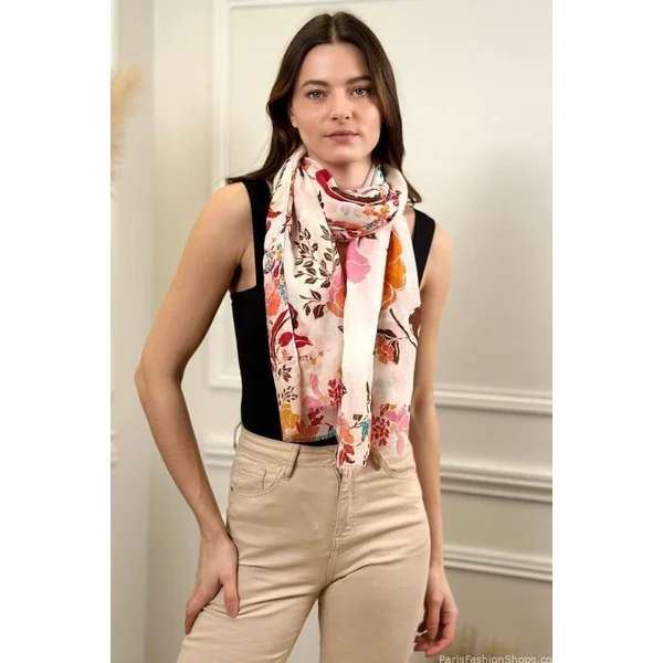 Foulard Bohème Fleuri