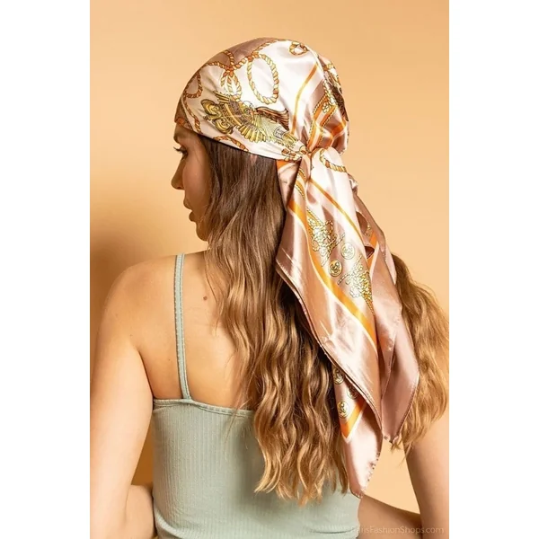 Foulard Cheveux Bohème Rétro