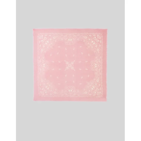 Foulard en laine Rose pâle