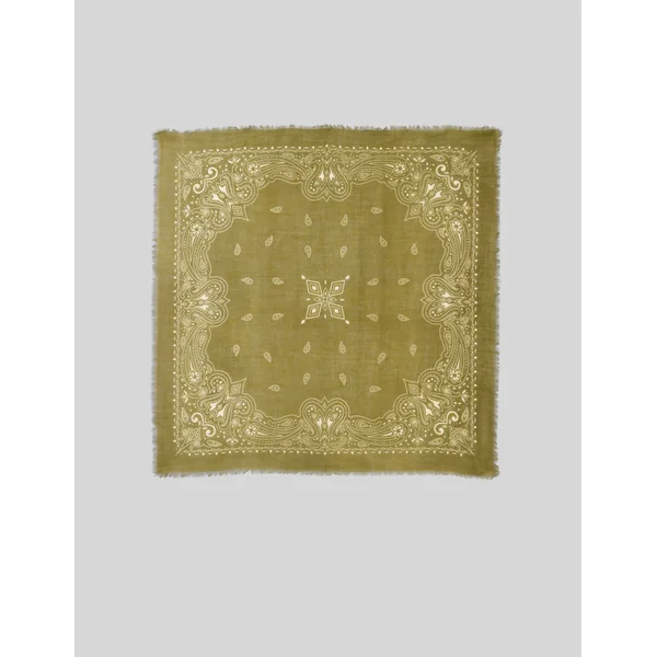 Foulard en laine Vert kaki