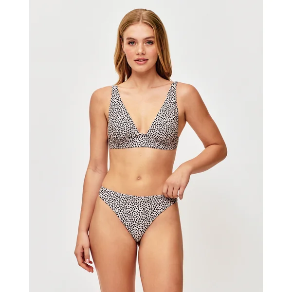 Foulard - Haut de maillot de bain léopard