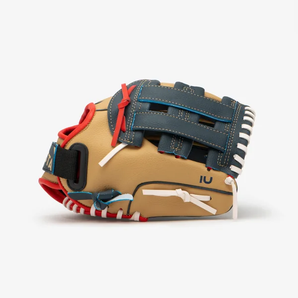 Gant de baseball lanceur droitier enfant, BA100 beige