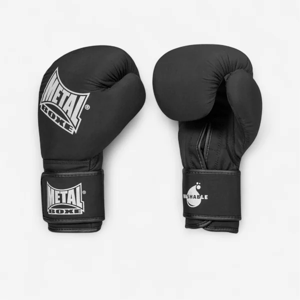 Gants de boxe Metal Boxe - Lavable noir