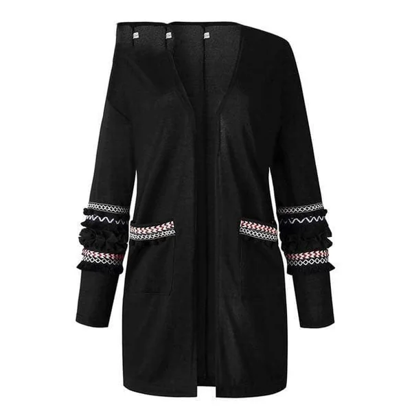 Gilet Bohème Long Broderie