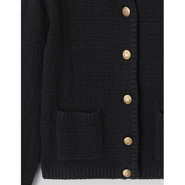 Gilet boutonné Noir