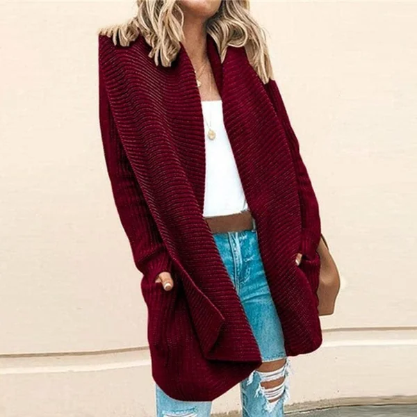 Gilet Cardigan Long Bohème