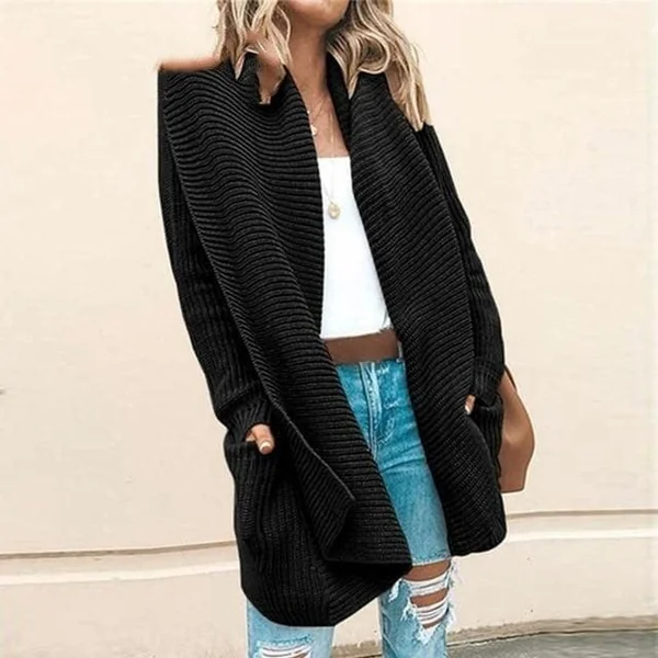 Gilet Cardigan Long Bohème