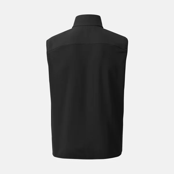 Gilet de trek coupe-vent softshell homme, MT100 noir